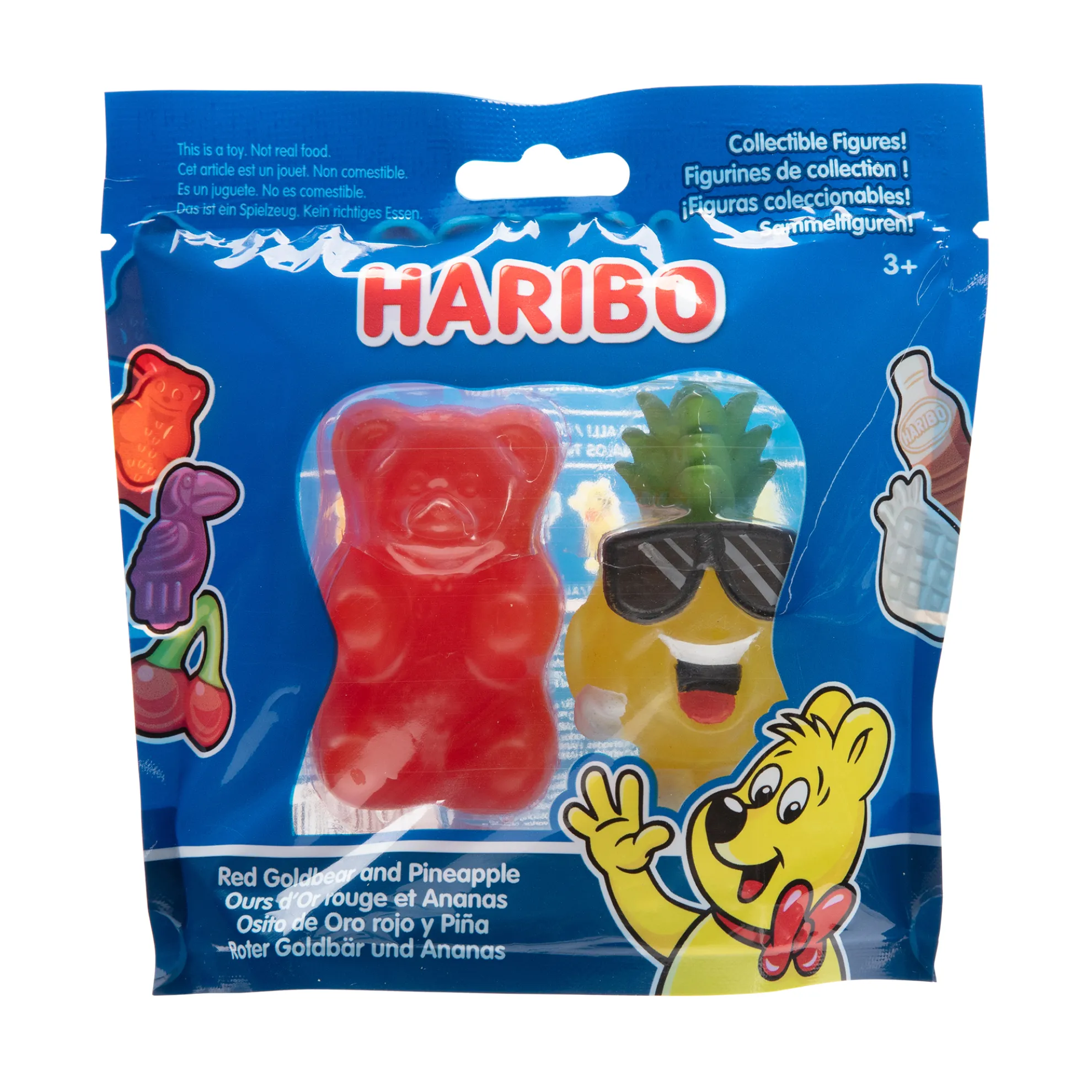 Red Gummi Bear & Pineapple Figure 2 Packs