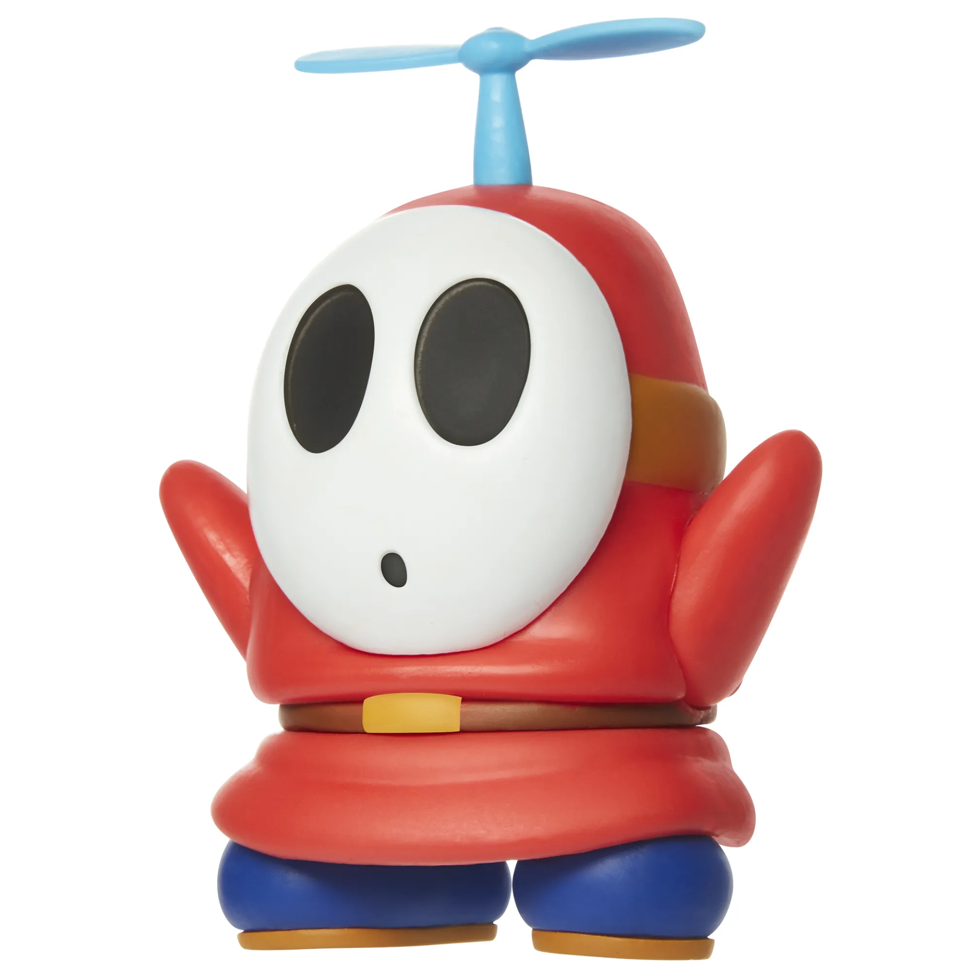 Red Shy Guy With Propeller 4-Inch Articulated Figure
