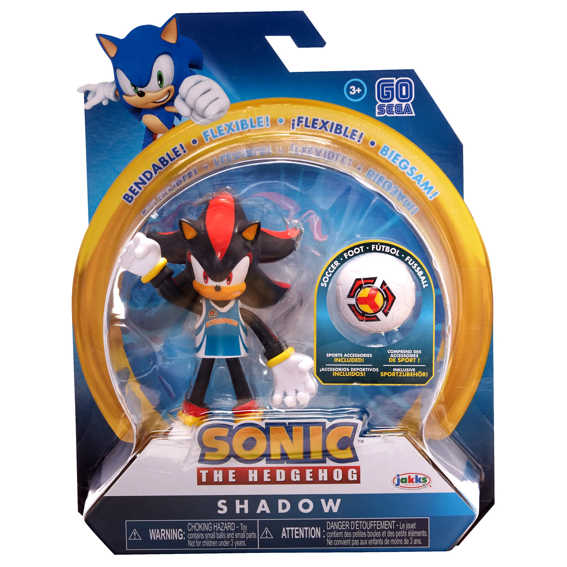 Shadow With Soccer Ball 4-Inch Figure