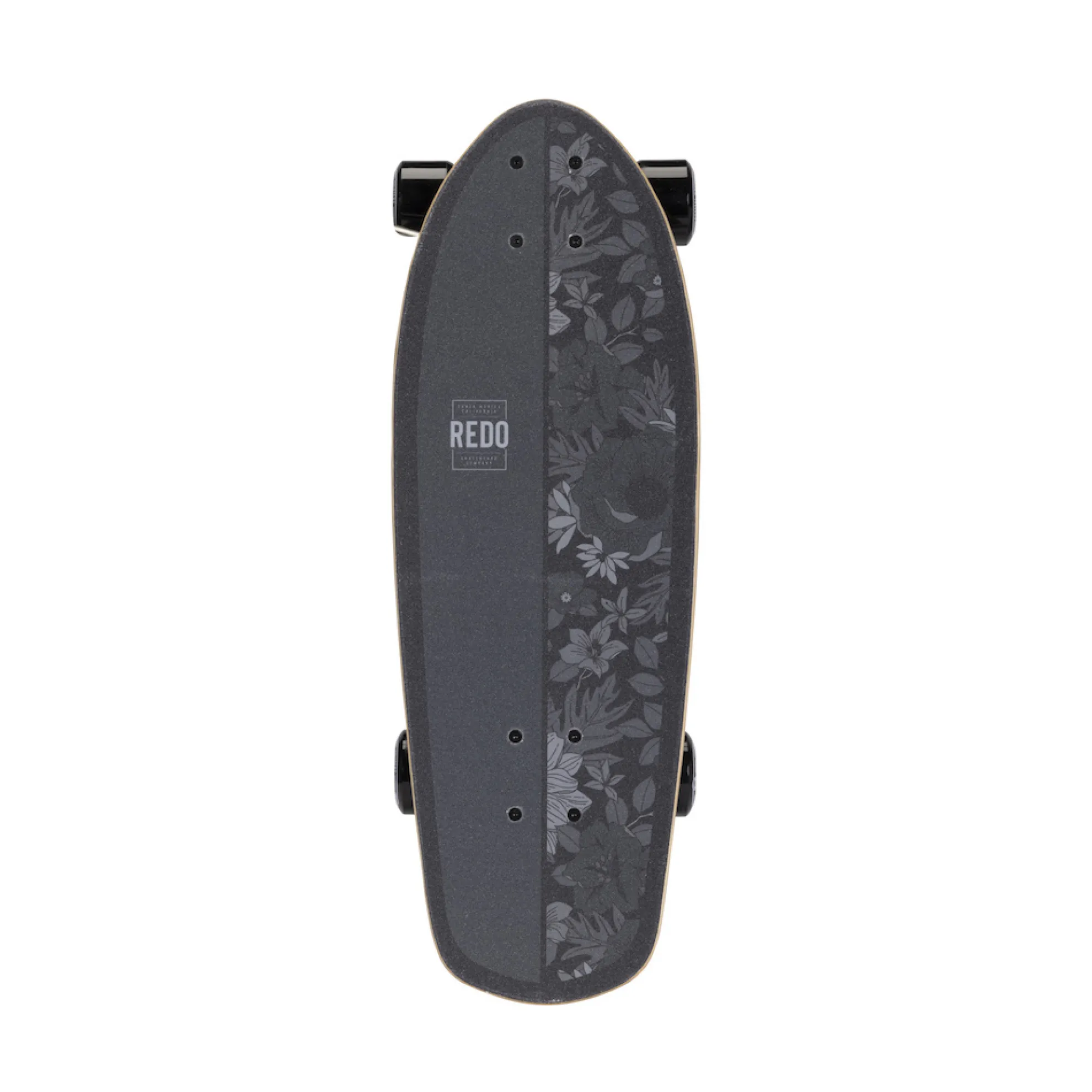 Shorty Cruiser Board (Black Floral)