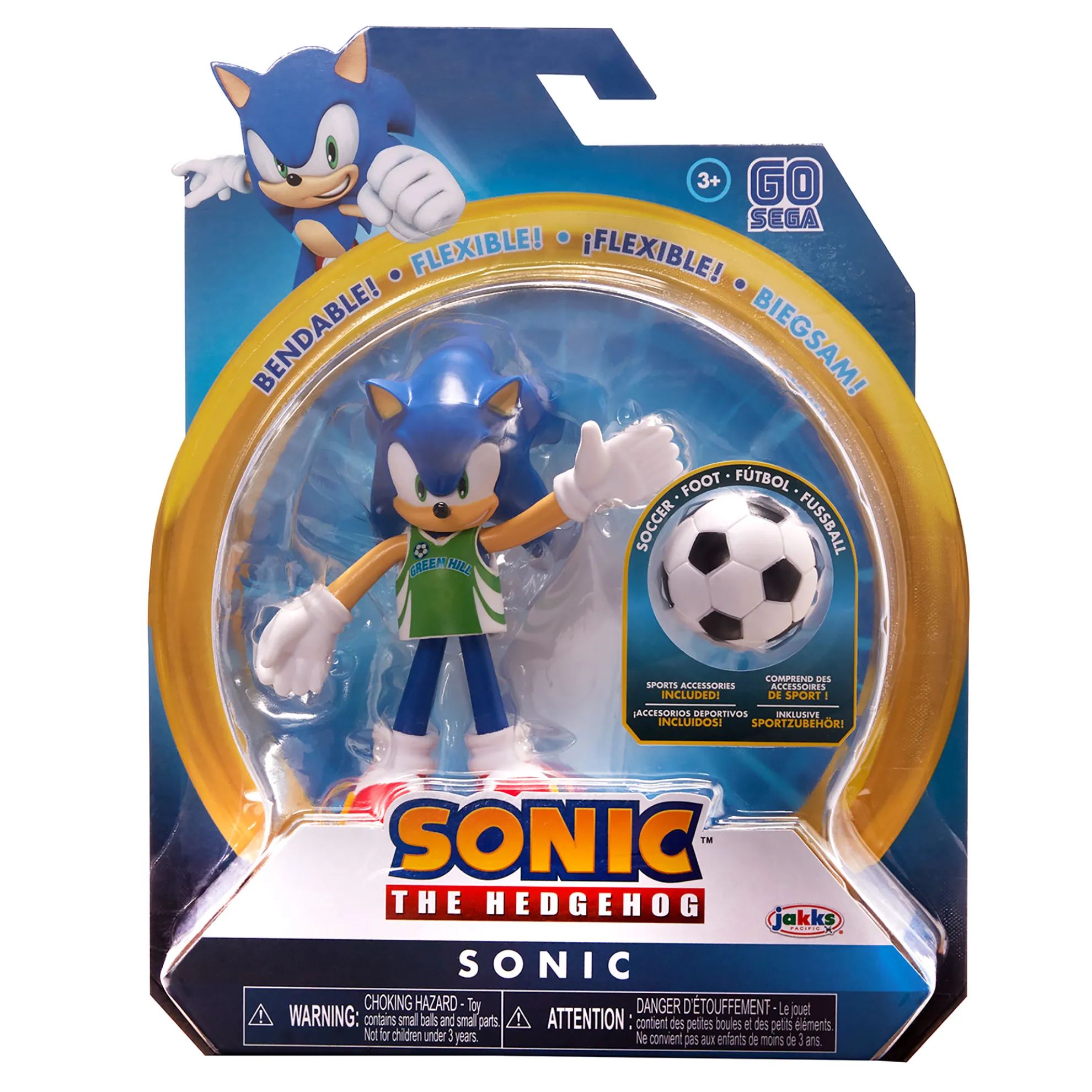 Sonic With Soccer Ball 4-Inch Figure