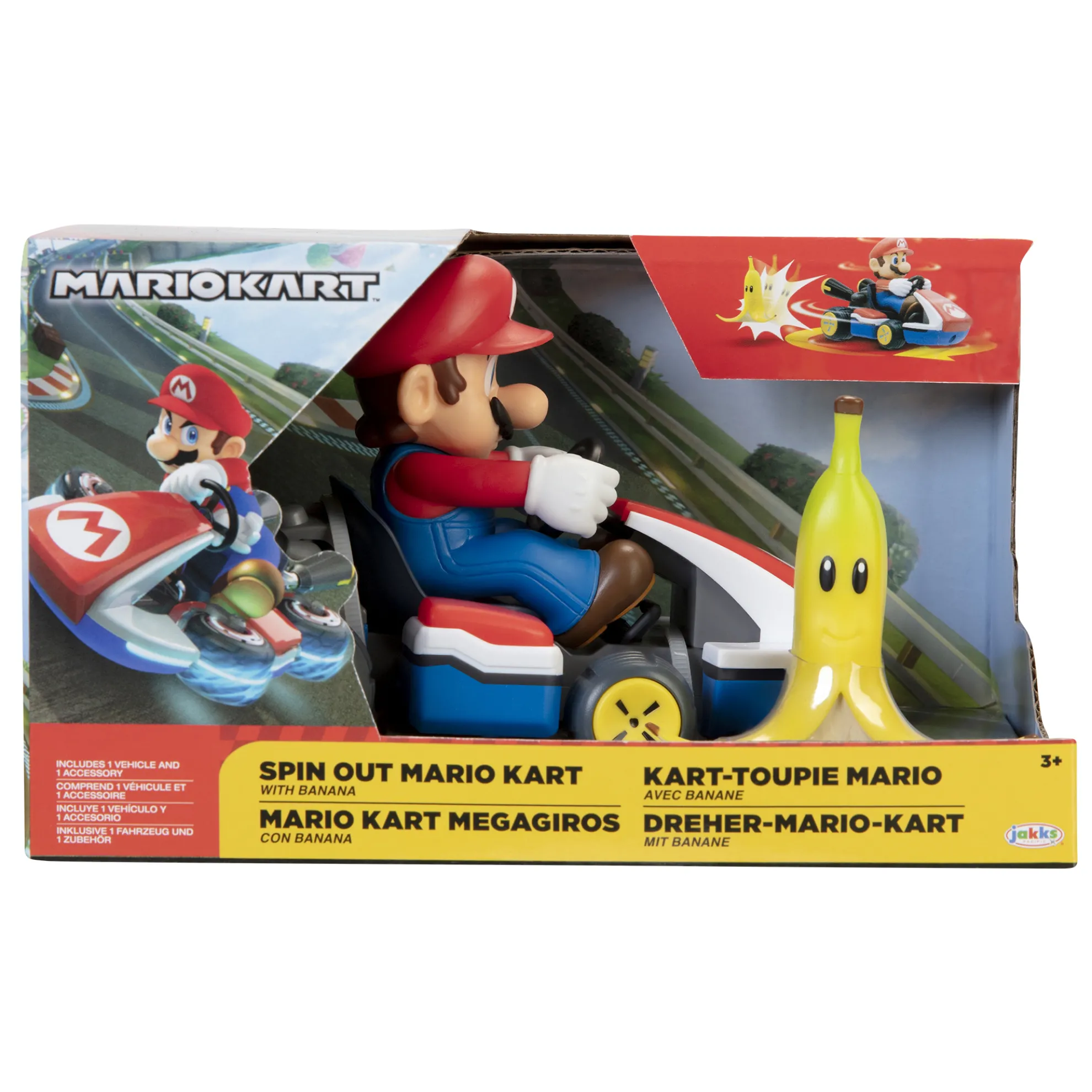 Spin Out Mario Kart With Mario