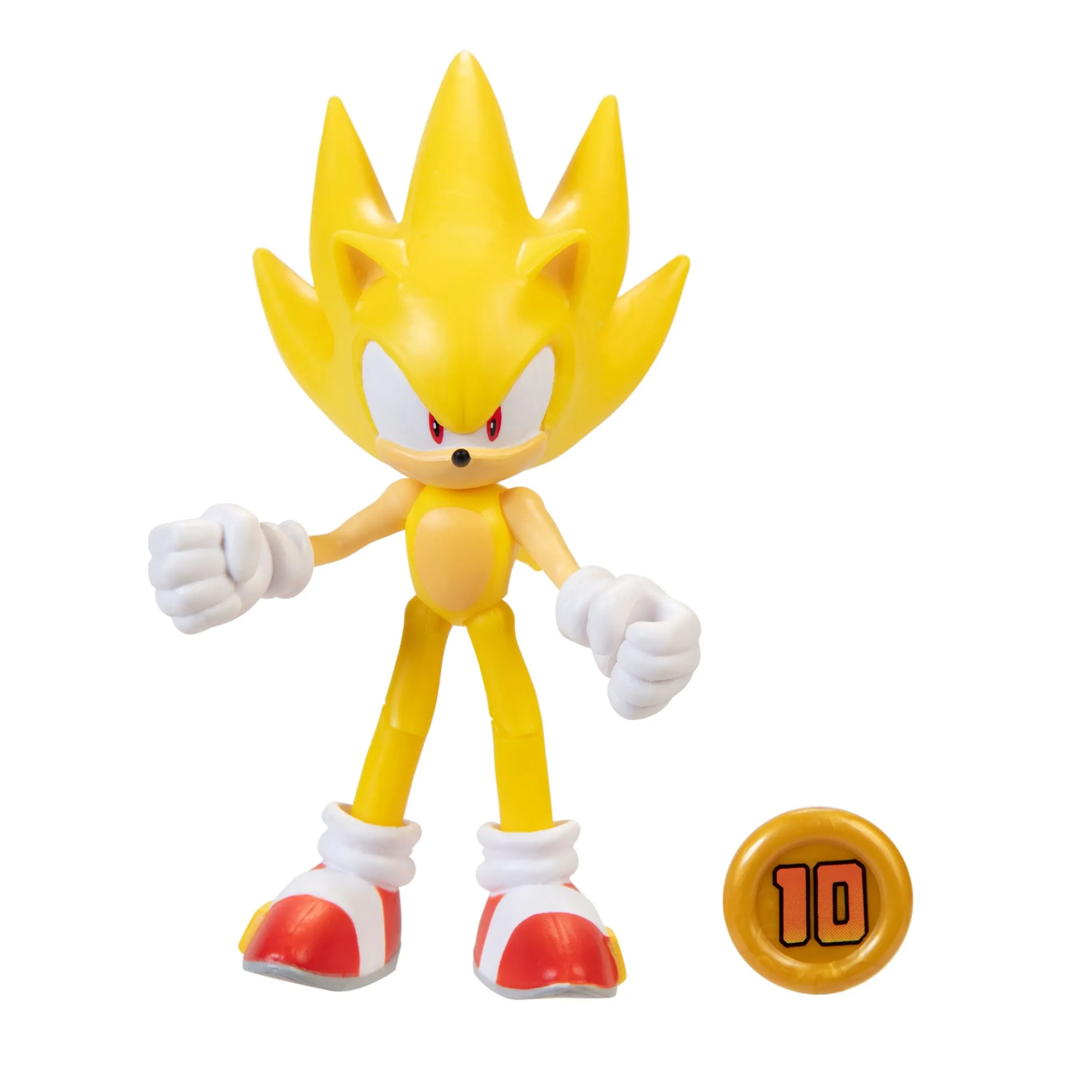 Super Sonic With Super Ring 4-Inch Figure