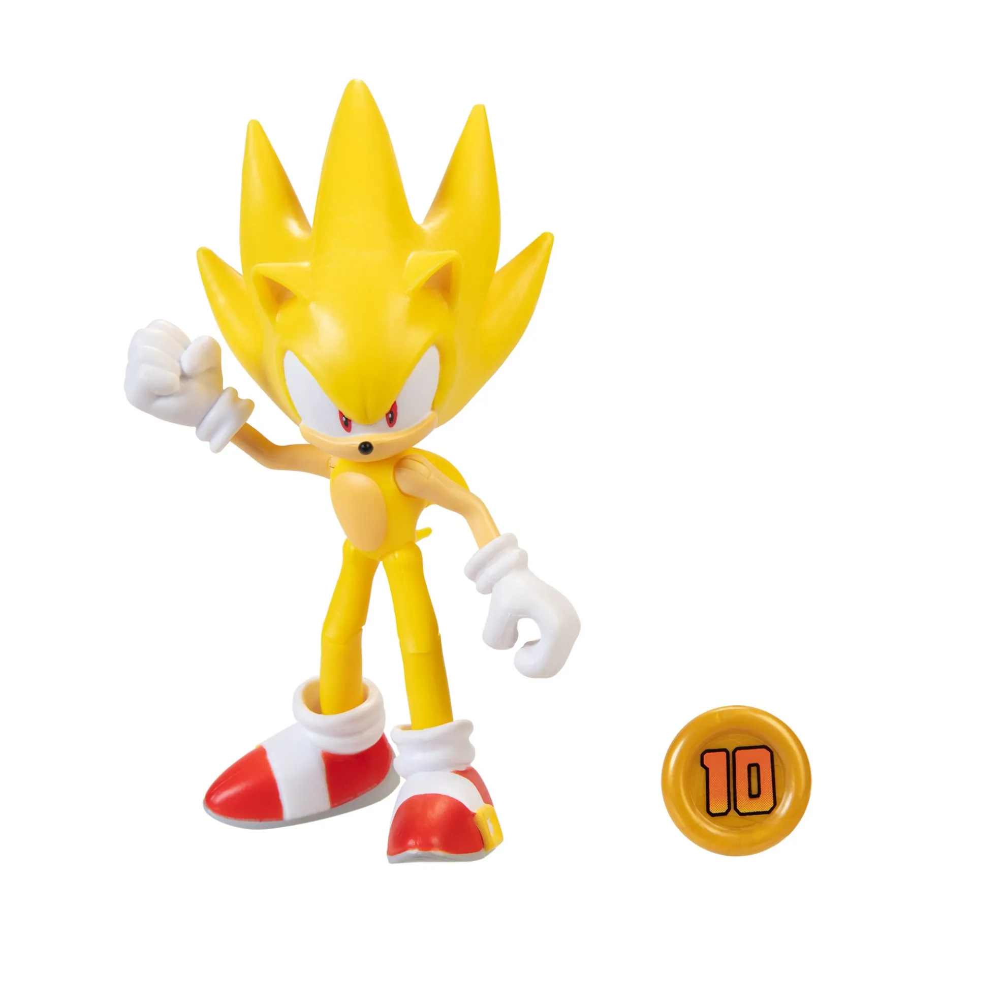 Super Sonic With Super Ring 4-Inch Figure