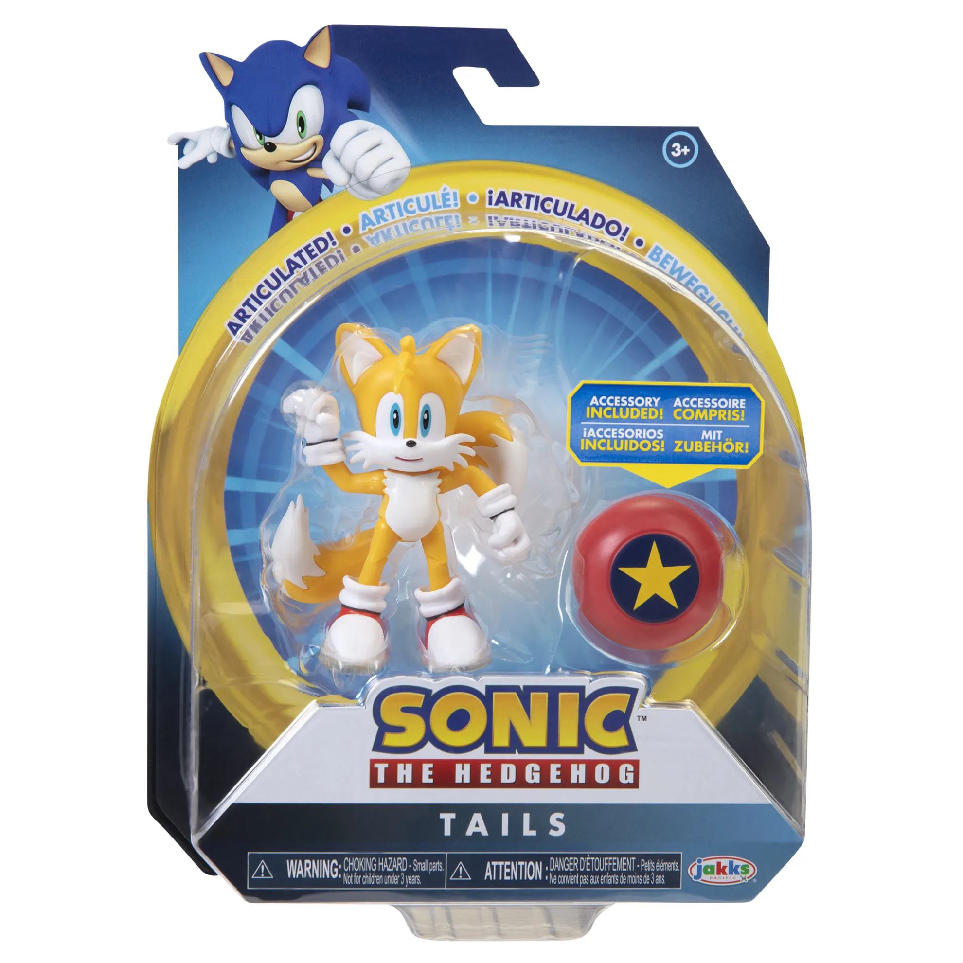 Tails With Star Spring 4-Inch Figure
