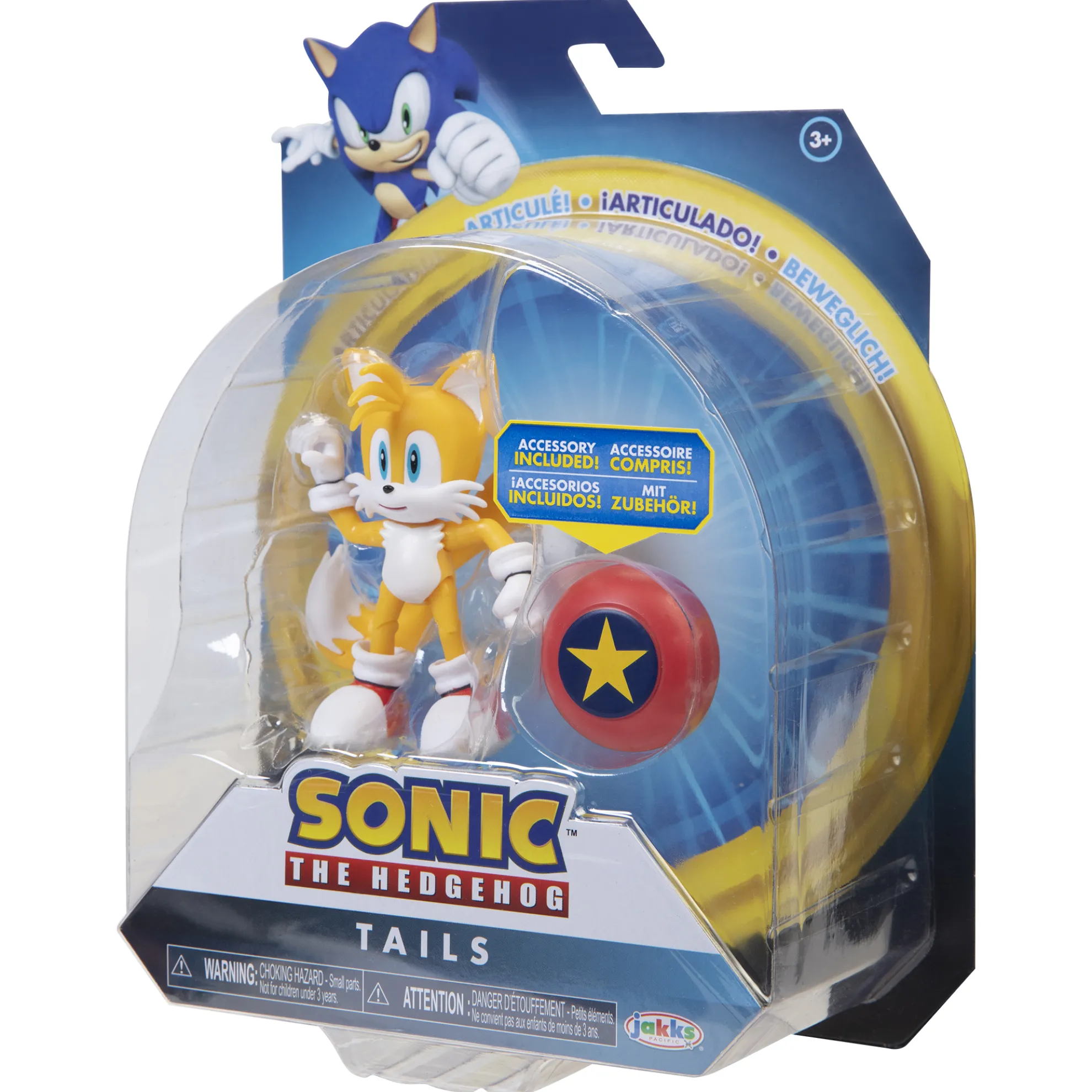 Tails With Star Spring 4-Inch Figure