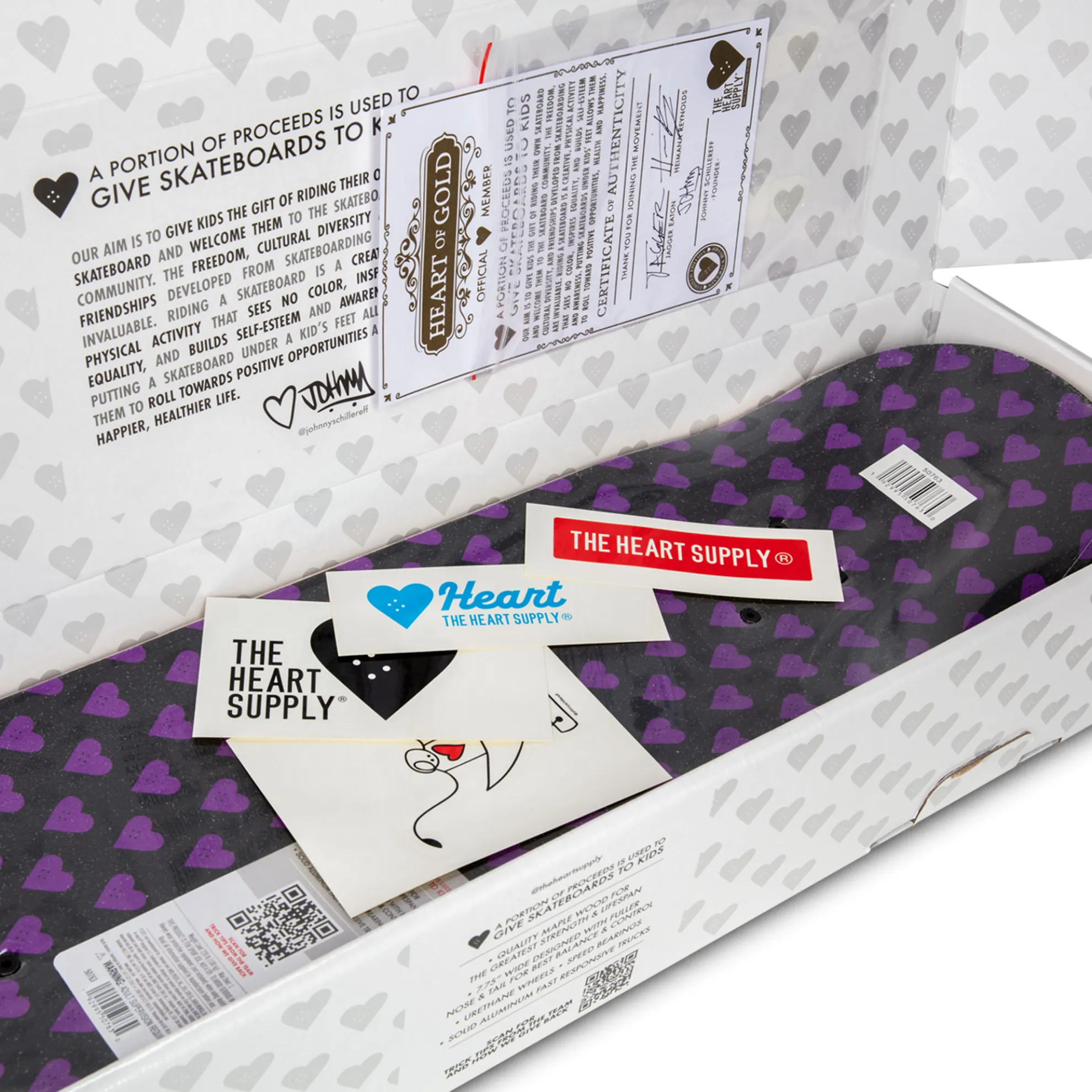 The Heart Supply Limited Edition Skateboard