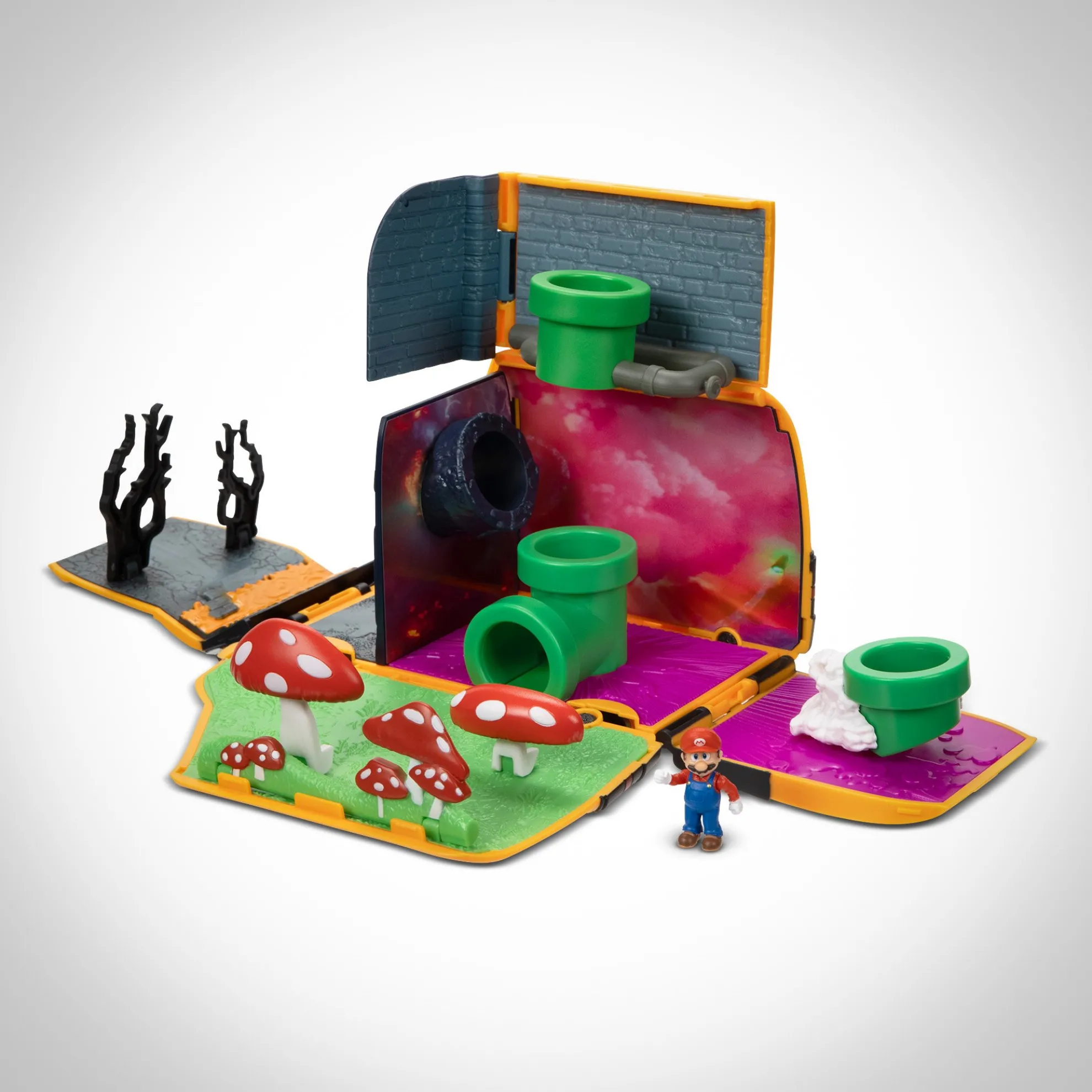 Van Playset With 1.25-Inch Mini Mario Figure