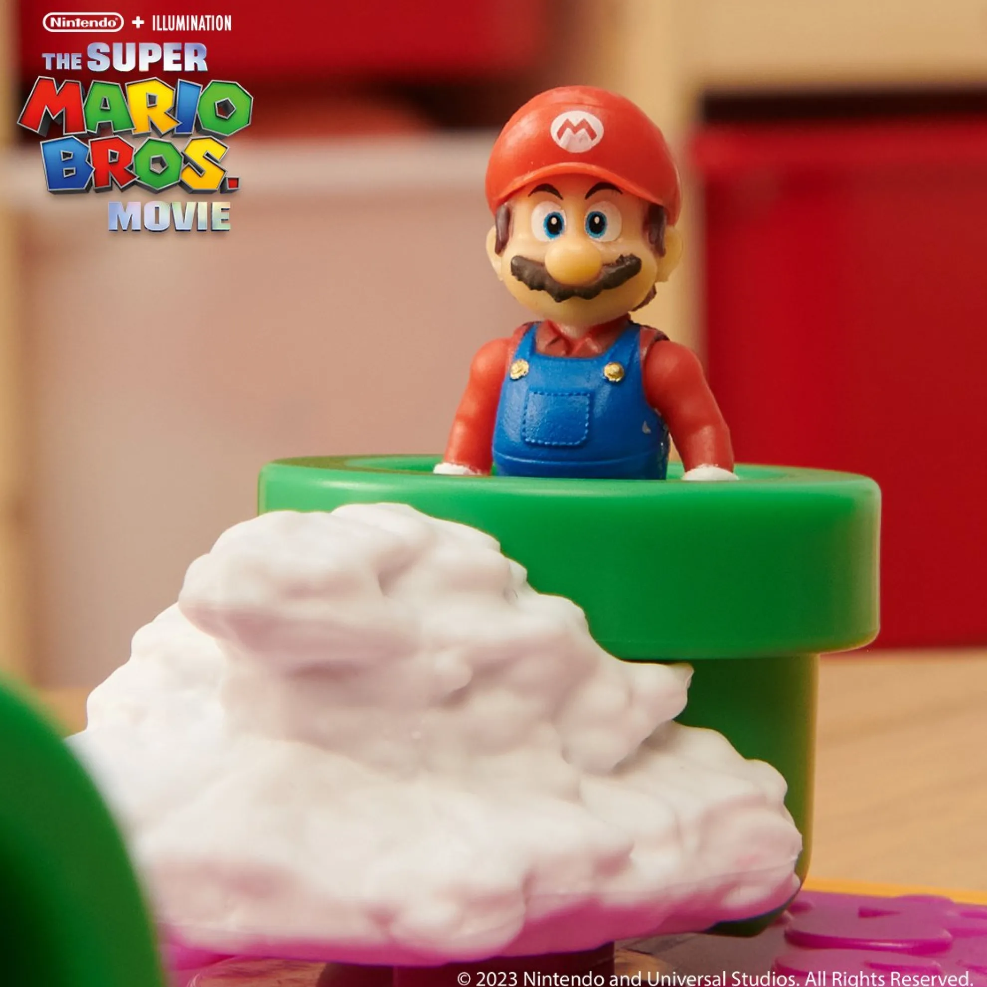 Van Playset With 1.25-Inch Mini Mario Figure