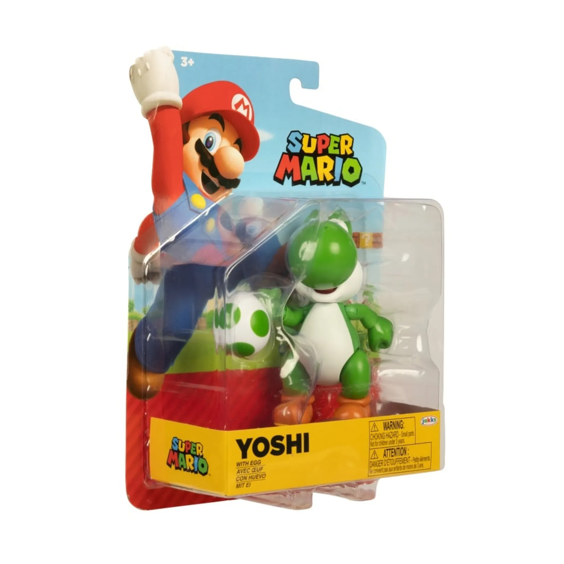 Yoshi 4-Inch Articulated Figure With Egg